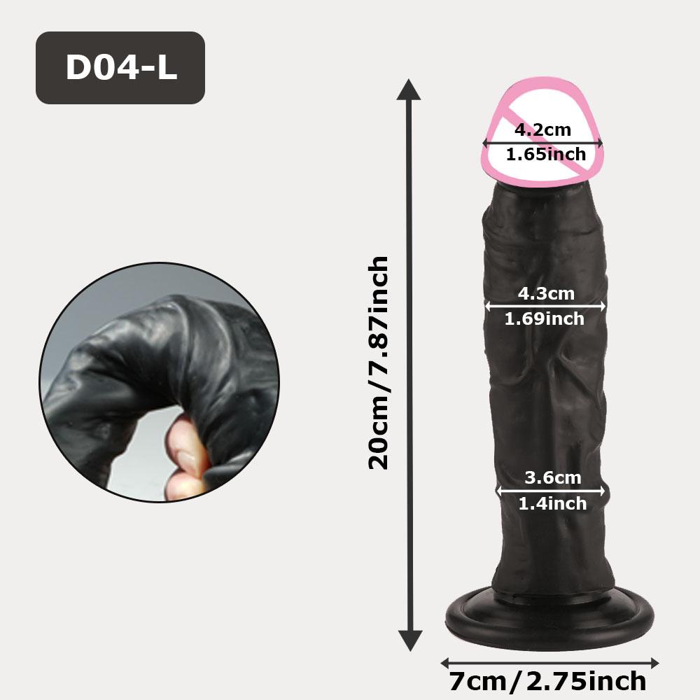 Realistic Dildo Silicone Penis Adult Sex Toys G-spot Anal Stimulation Masturbator Dildo with Suction Cup Adult SexToy ButtPlug