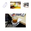 Modern Minimalist Water Cup Holder With Abs And Steel For Office Desk Organization