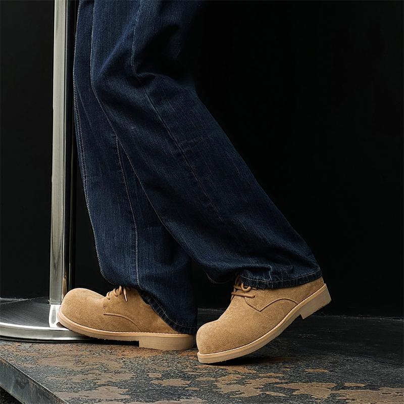 Fashion Derby casual men's shoes Retro fashion design style Leisure Trend Party  outdoor Youth Handsome Quality Daily Shoes 38-46 Hot