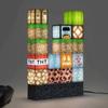 Block Building Lamp 16 Customizable Light Up Blocks - Interactive Decoration, Toy, Nightlight for Kids, Gamer Room Decor, Gaming Gift