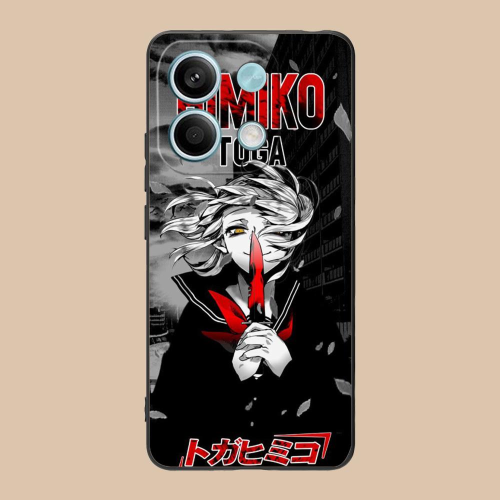 Hero Academia Himiko Toga Phone Case for POCO M6 M5 M4 M3 X7 X6 X5 X4 X3 F6 F5 F4 Pro GT 5G Colour Printing Luxury Pretty Cover