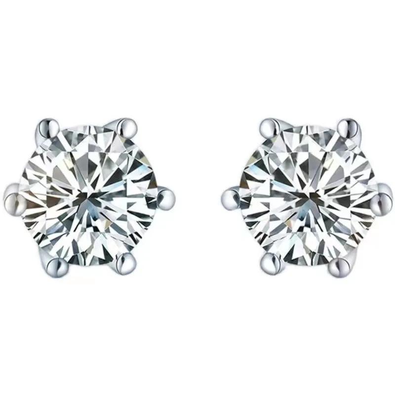 925 Sterling copper Engagement Zircon Set for Women Simple Fashionable AAAAA Zircon Necklace Earrings Ring Combo