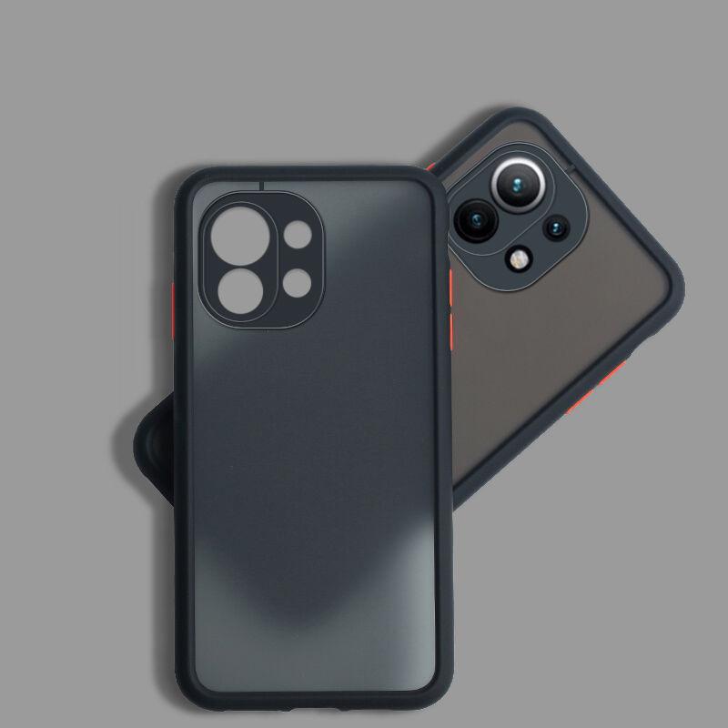 Contrasting Colors Skin Feel Case For Xiaomi Mi 11 Lite NE 5G 11T 11 Ultra Mi 12 12s 12x 12T Pro 13 Lite 13T Pro 5G Cover Fundas