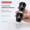 Car Carbon Fiber Safety Belt Buckle Extension Accessories For  Lexus F SPORT GX460 Ct200h IS250 ES 220D IS200 Fsport GS GX IS LS