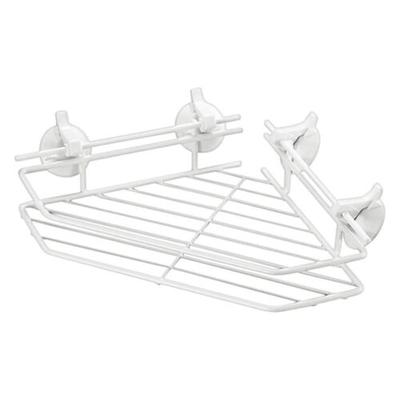 Badezimmerregal, Weiß, 31 x 20,2 x 7,1 cm, Trockene Ecke Duschablage, 373