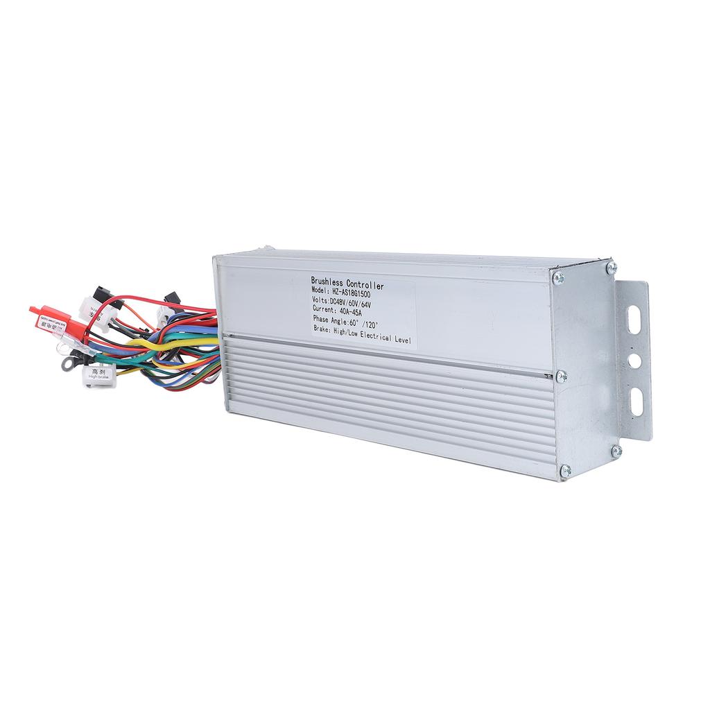 48V 60V 64V 1500W Electric Scooter Controller Intelligent Brushless Motor Controller Aluminum Alloy Replacement