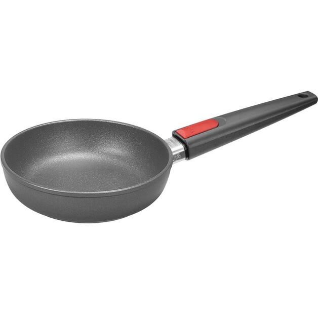 

Сковорода Woll nowo Titanium Induction чугунная со съемной ручкой 24 см (1524IL)