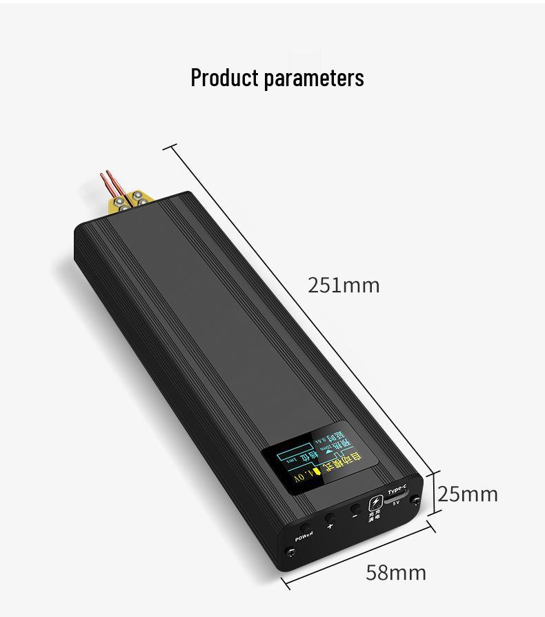 Handheld Battery Spot Welder with Color Screen for Mobile Phone and 18650 Lithium Batteries