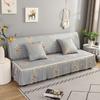 Folding Sofa Bed Cover Printed Armless Sofa Cover  Couch Covers with Skirt Slip Resistant Sofa Cover for Living Room