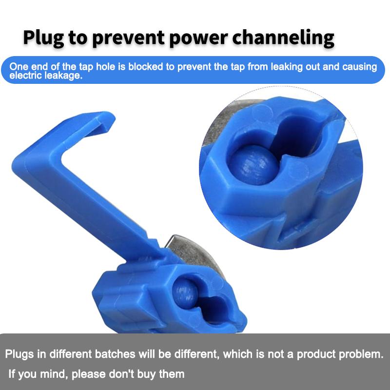 Wire Cable Connectors Scotch Lock Electric Quick Splice Terminals Crimp Non Destructive Without Breaking Line AWG 22-18