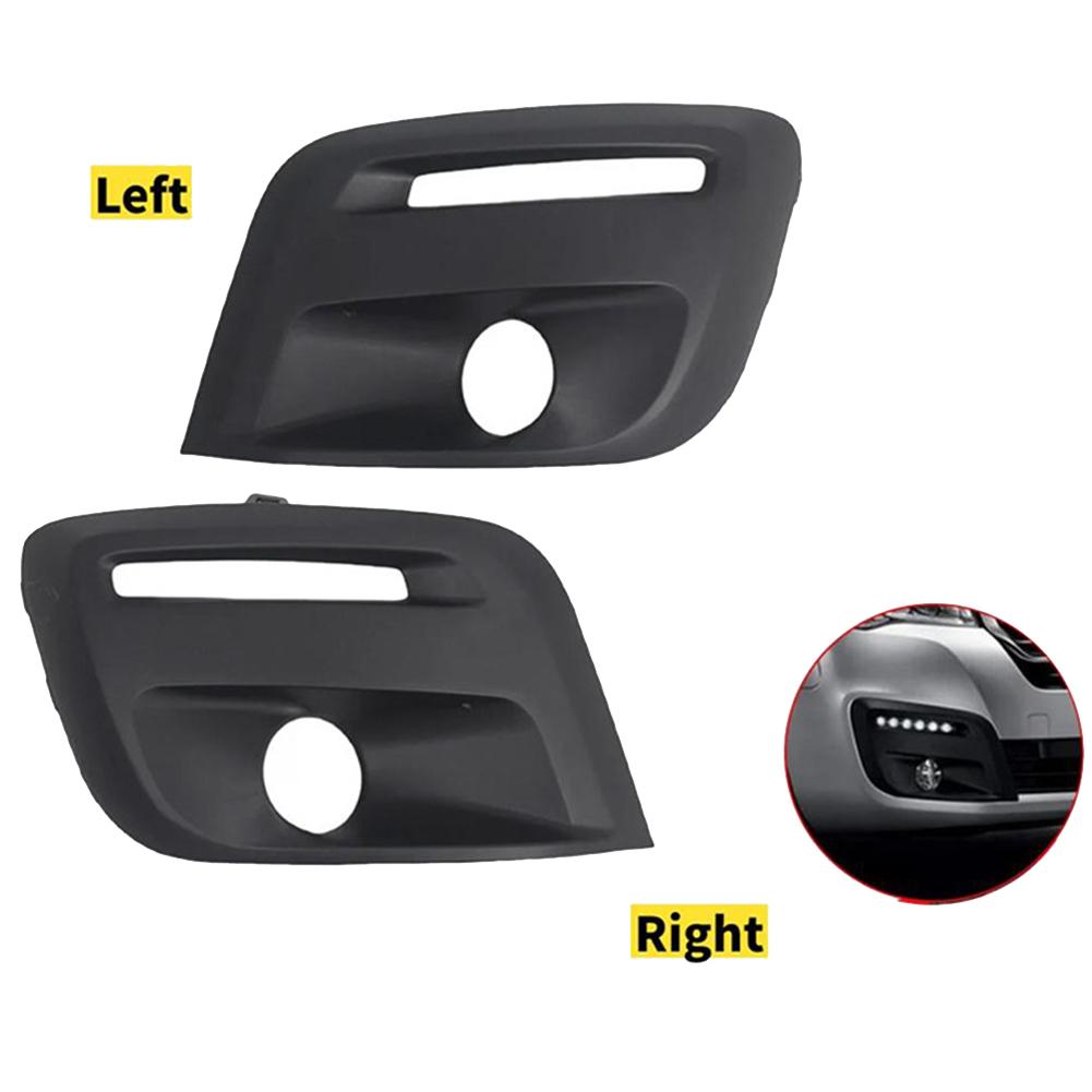 Front Grille Insert Front Fog Grille Left And Right Set Exact Fit Easy Installation Easy Installation Grille Cover