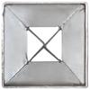 Vidaxl Kołki Gruntowe, 6 Szt., Srebrne, 7X7X90 Cm, Stal Galwanizowana