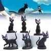 Adorable Black Cat Gigi Plush Figure Collectible Doll Toy For Kids And Adults