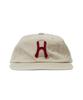 HELLO SUNRISE H Logo Cotton Relaxed Fit 6Panel Cap_Beige