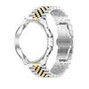 Steel Strap+ Soft TPU Case for Samsung Galaxy Watch 4 5 Pro 6 44mm 40mm 45mm Stainless Steel Bracelet 45mm 41mm 4 6 Classic