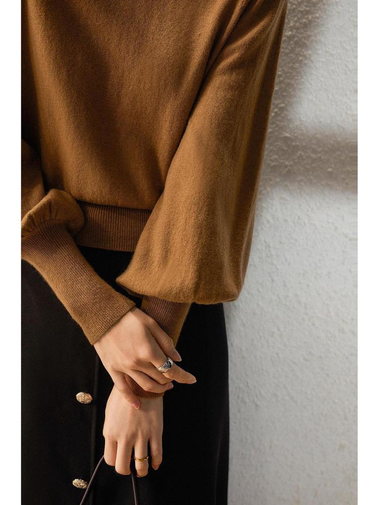 2025 Women's New Multi-Color Knit Sweater - Fall/Winter Leg-Concealing Style
