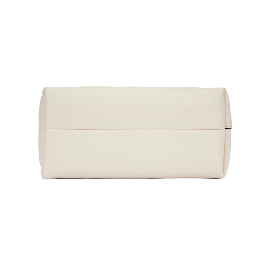 Tory Burch Romy Logo Leather Hobo Bag Women bags Light-Cream-White 175172-921