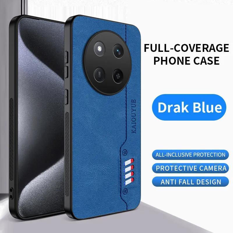 For Honor Magic 7 Lite Luxury Sheep Nappa Leather Skin Phone Case for Honor Magic7lite X9C Smart Full Protect Frosted Cover