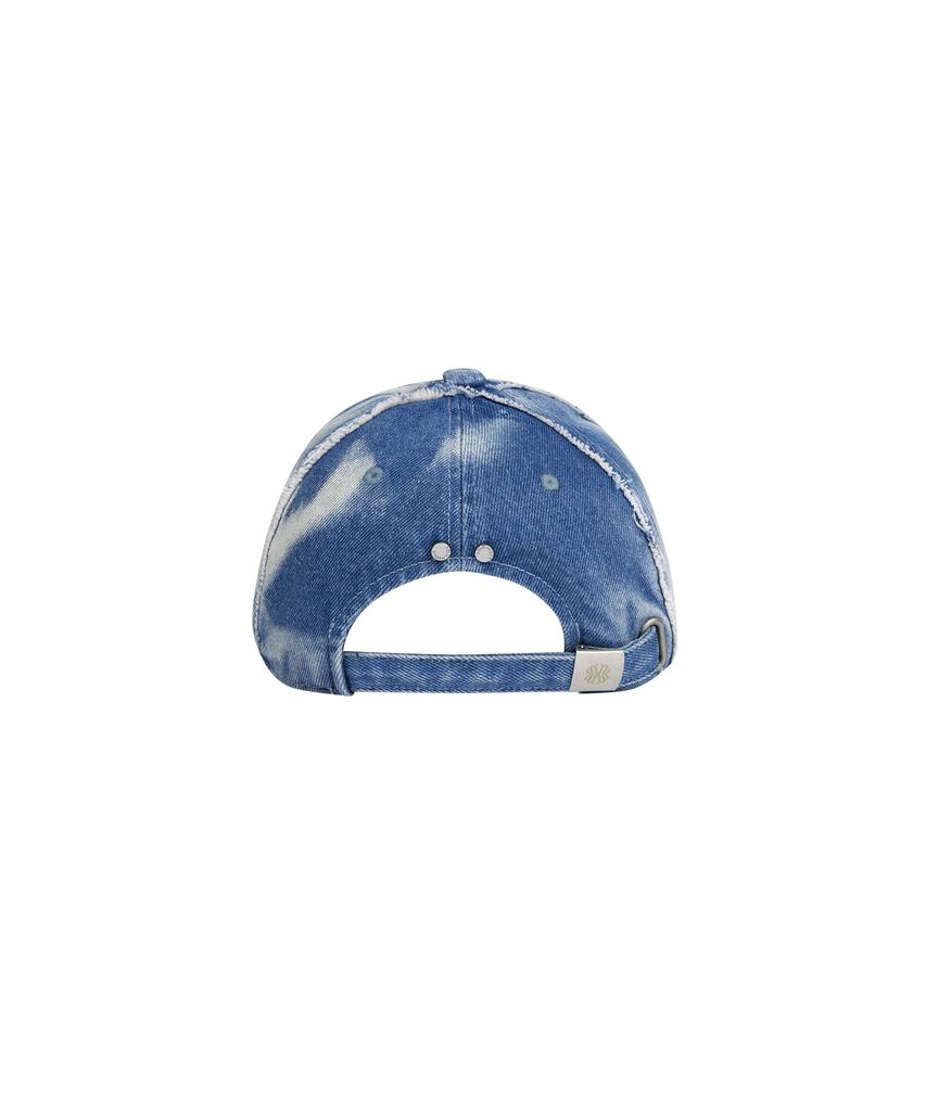 UNGIMMICK Vintage Frayed Denim Cap (Blue)