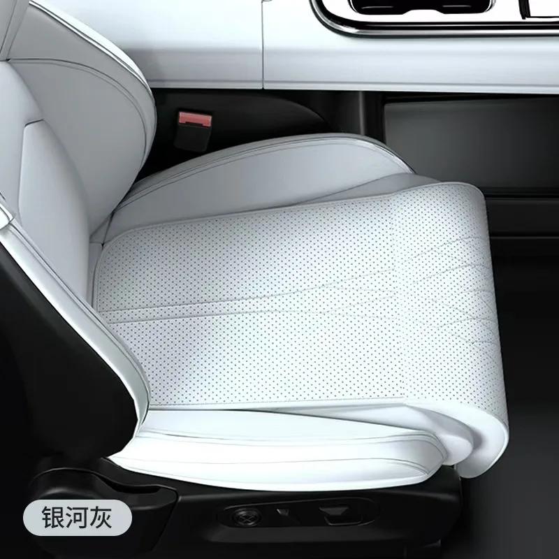 New Car Seat Leg Support Extension Suede Universal Auto Seat Extender Leg Cushion for Driver Memory Foam Seat Padding Mat Cover