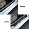4Pcs Car Door Sill Protection Threshold Anti Scratch Sticker For BMW F10 F20 F30 F31 F48 F01 F02 E30 E34 E36 E39 E46 E60 E87 E90 F1