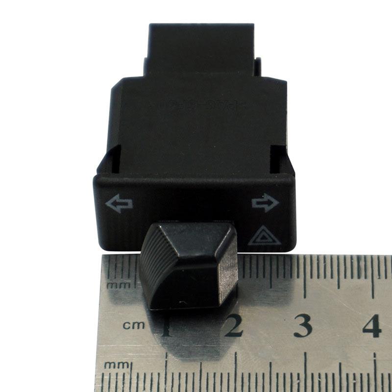 Practical Motorcycle Turn Light Signal Steering Double Flash Switch With Emergency Button Start Switch For Moto Electric Scooter