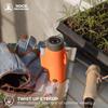 Nocs Provisions Zoom Tube 8x 32mm International for Outdoor Sports and Live Performances Monocular, Magnification, Aperture, Orange, Colorful,