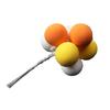 8Pcs Mini Balls Cake Toppers Color Balloons Cake Decoration Cupcake Flag Dessert Diy Supplies Birthday Decoration Baby Shower