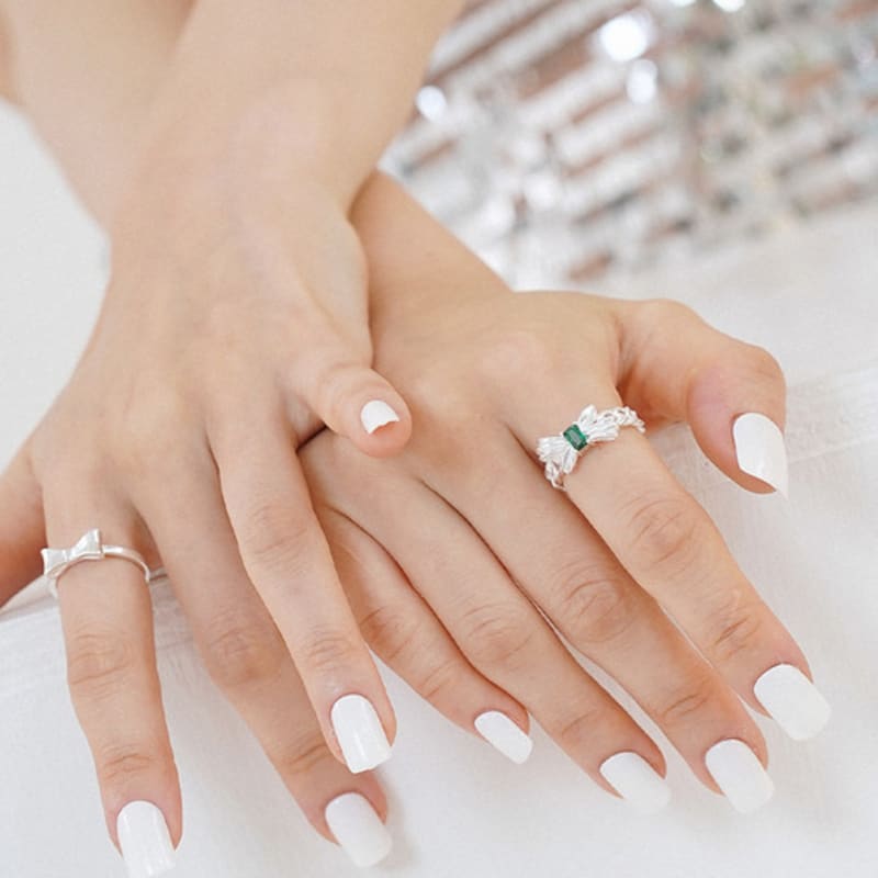 LAYERMOOD silver ribbon R