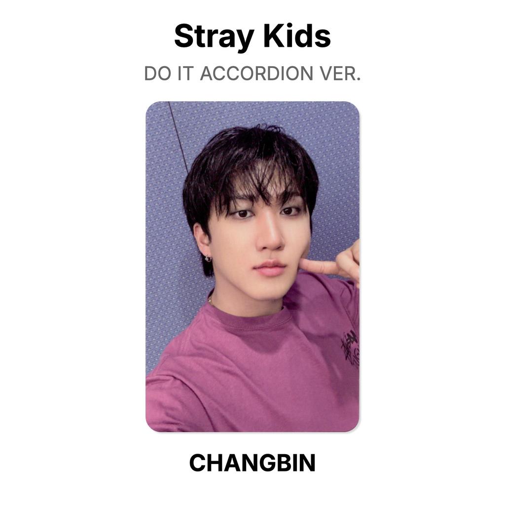 Stray Kids DO IT ACCORDION VER. Official Photocard
