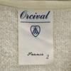 ORCIVAL made in Japan Long sleeve sweat Zip hoodie 2 gray Women Used