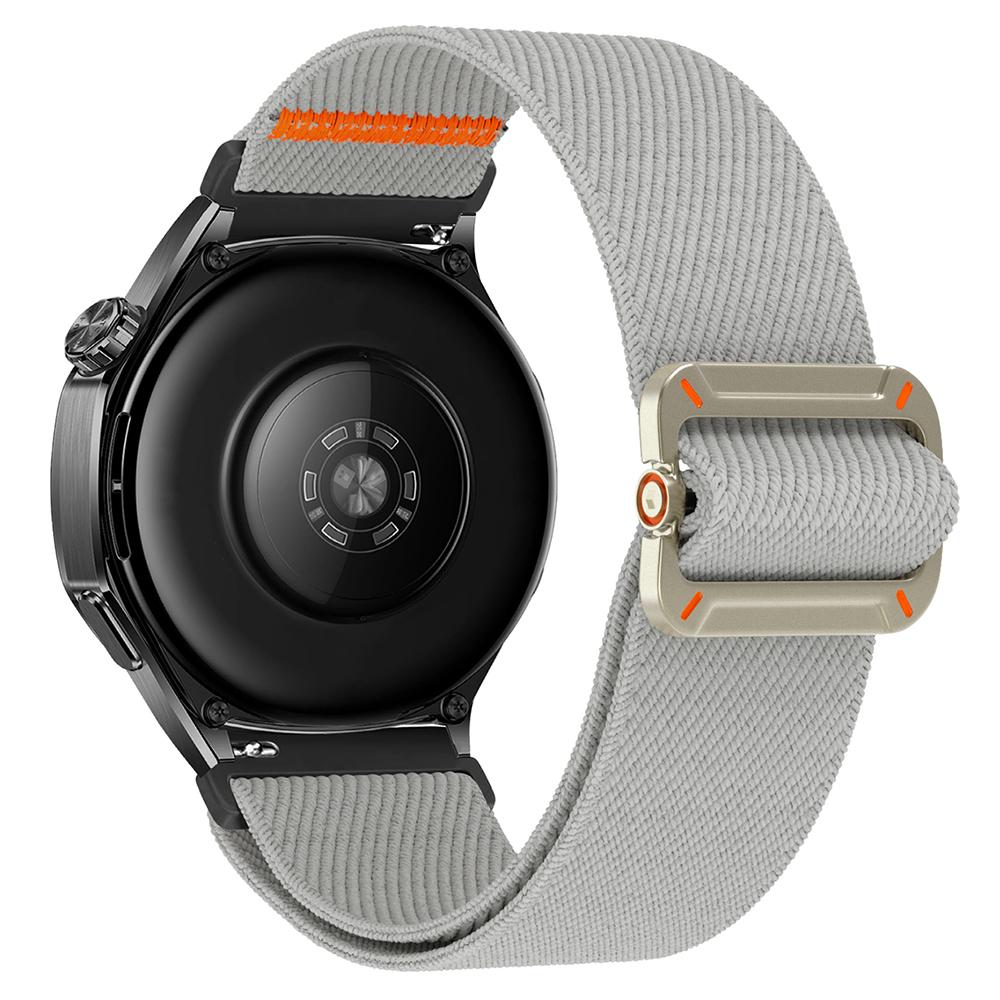 For Huawei Watch GT 5 46mm Nylon Watch Band 22mm Elastic Wrist Strap