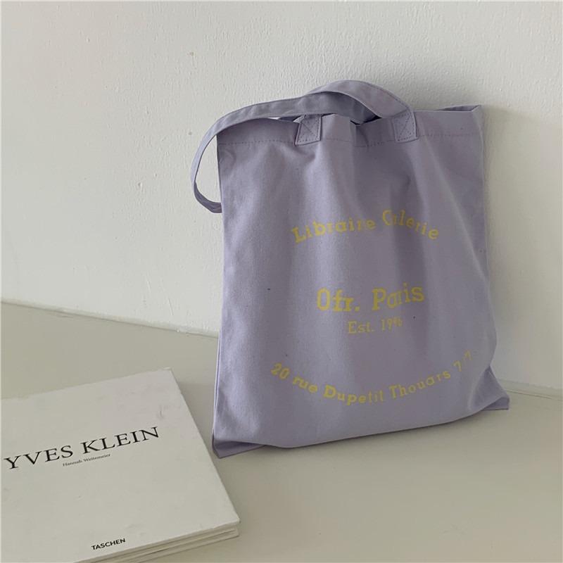 11 Peripheral Canvas Bags Wind Handheld Shoulder Bags School Girls Shopping Cloth Bags