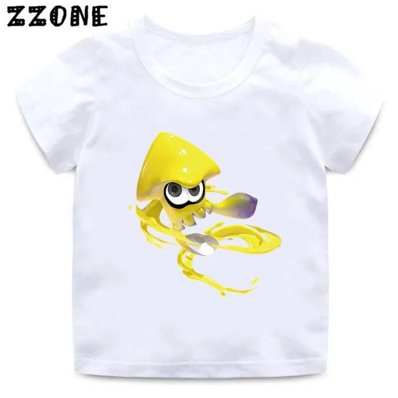 Splatoon 3 Funny Game Cartoon Kids TShirts Octolings Splatlands Girls Clothes Baby Boys T shirt Summer Children Topsooo5839