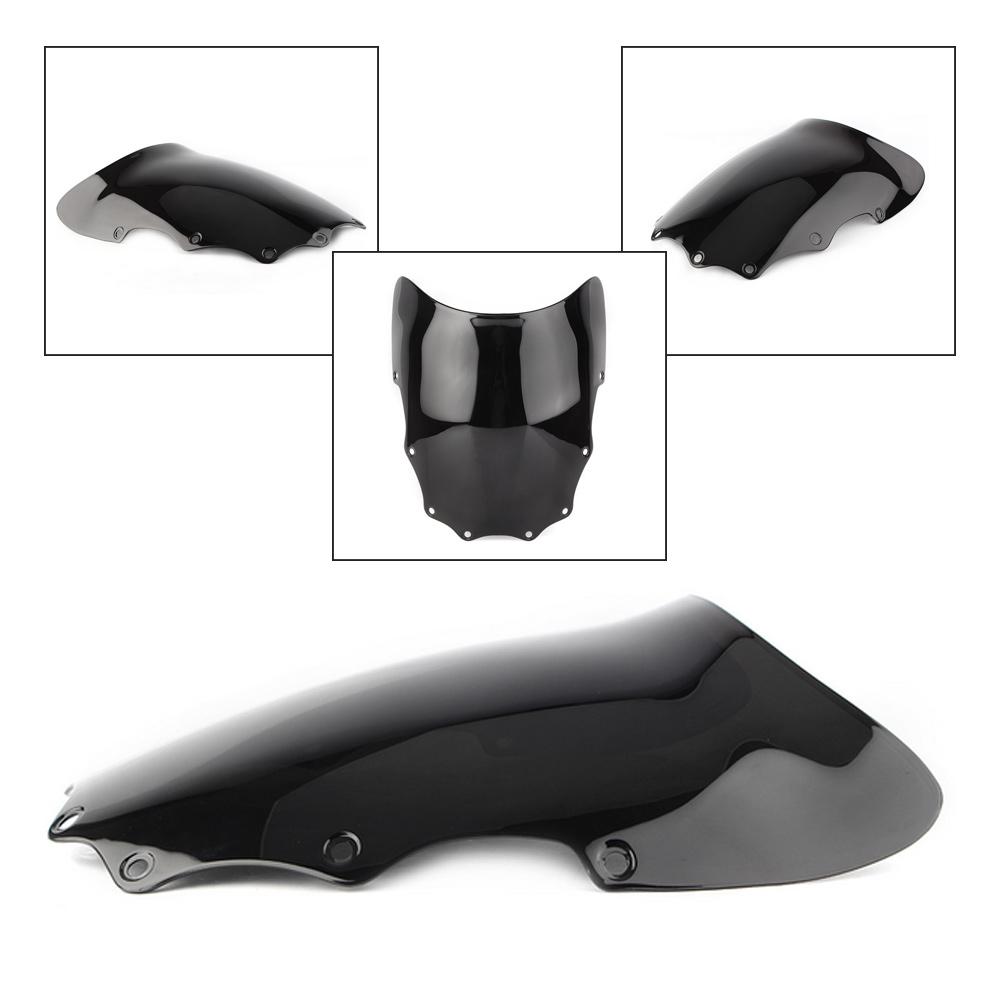 Windshield For Kawasaki EX500 EX 500 Ninja 500R 1987-2009 Double Bubble WindScreen Motorcycle Accessories Fairing Deflector