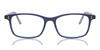 Full Rim Square Frosted Dark Blue Smartbuy Collection Stor Ac5c Fashion Unisex Eyeglasses