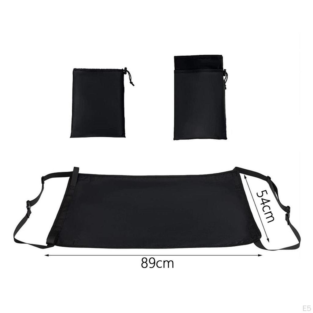 Foldable Kids Airplane Footrest Hammock, Multipurpose Trains Leg Rest Seat for Lie Flat and