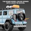 1/24 Scale Mini Auto Simulation BENZ Adenture G550 SUV 4x4 Diecast Toy Vehicles with Sound and Light, Gift for Boys