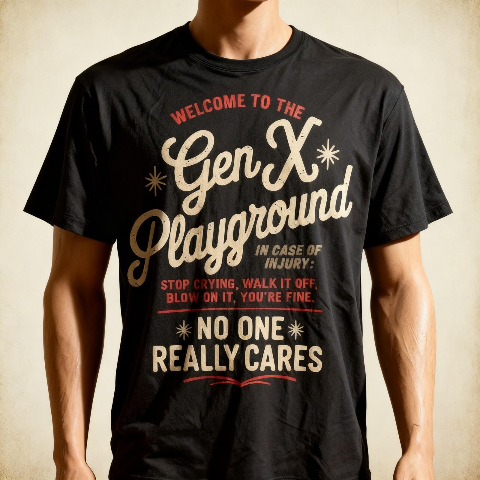 Welcome To The Gen X Humor Generation X Funny Gen X Unisex T-Shirt M