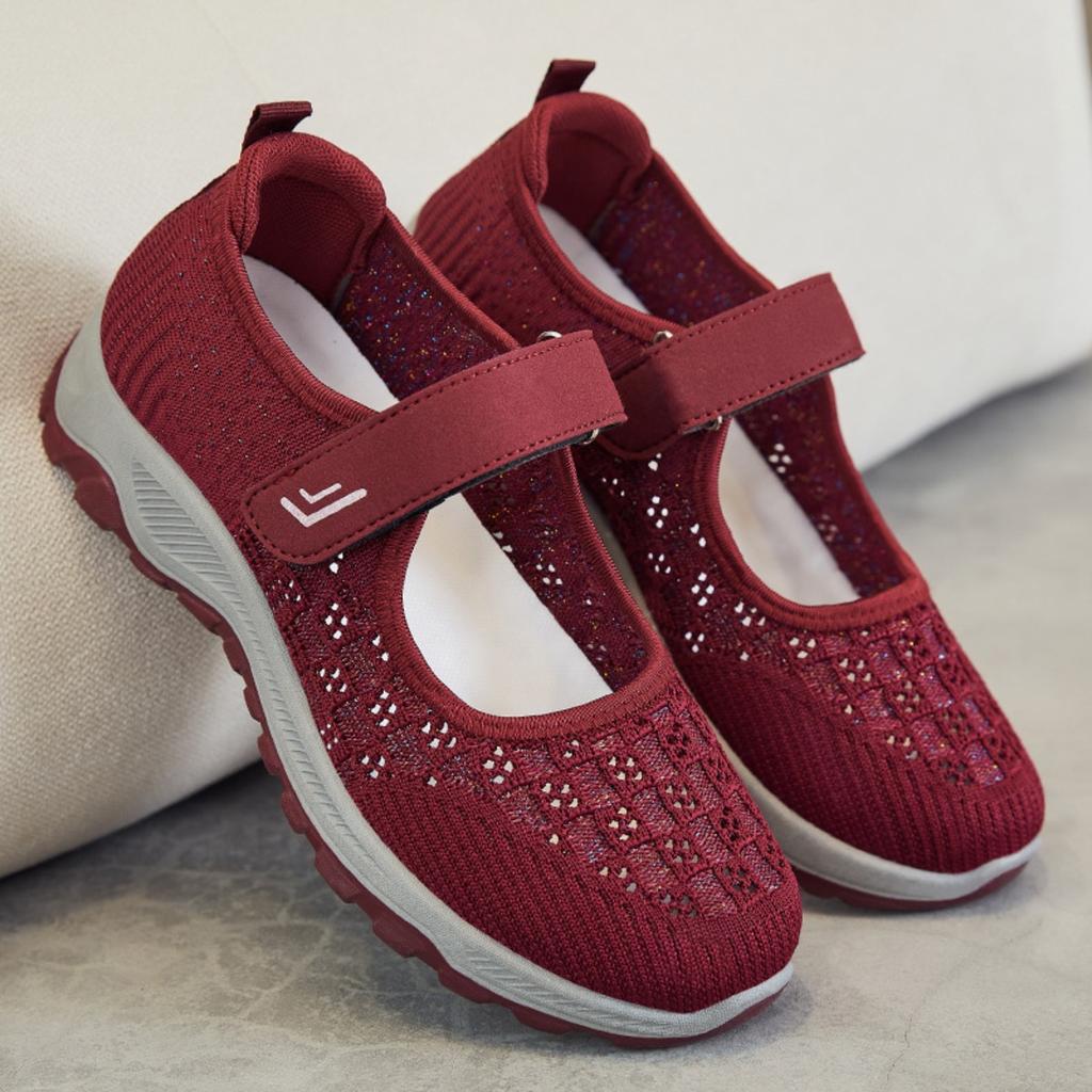 Damen Sommer Neue Mesh-Schuhe, Stoffschuhe, Laufschuhe, Schuhe mit weicher Sohle