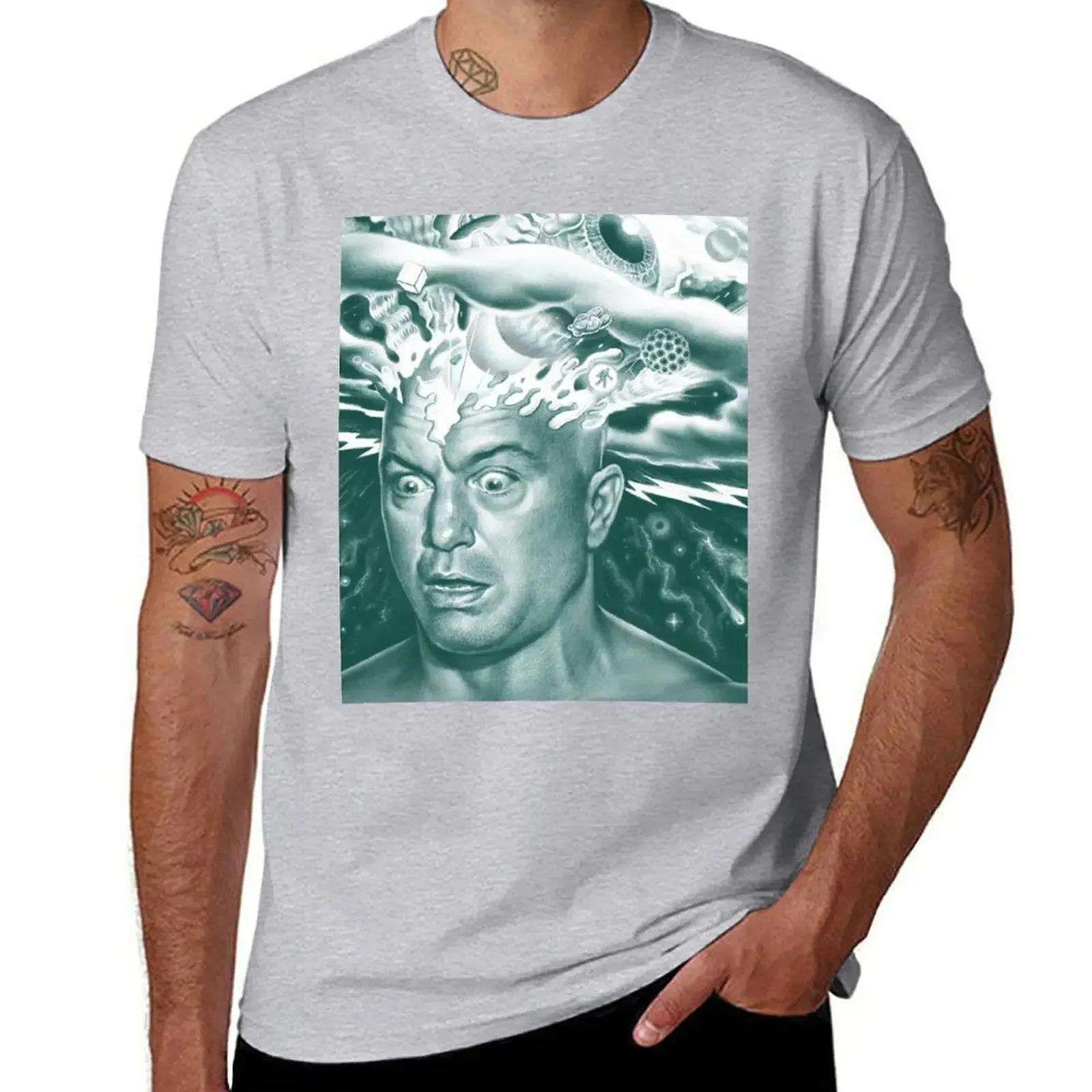 

Joe Rogan Mind Blown TShirt new edition customs hippie clothes sweat shirts men S