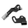 One Finger Clutch Lever Kit Aluminium Alloy Pull Clutch Actuator Arm Lever for 790 Adventure R 2018‑2023 Black