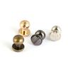 10Pcs Hot Sale Round Garment Rivets Monk Head Screws Brass Nail Cloth Button Bag Shoes Leather Crafts Sewing Accessories