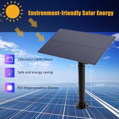 Solar Bird Bath Fountain with Panel DIY Birdbath Submersible Water Pump Wall-mounted Plug-in
