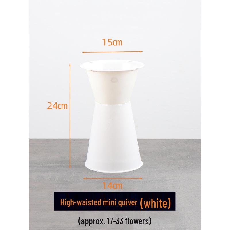 Compact Heightened Flower Arrangement Holder - Bouquet Arrow Tube Floral Liner