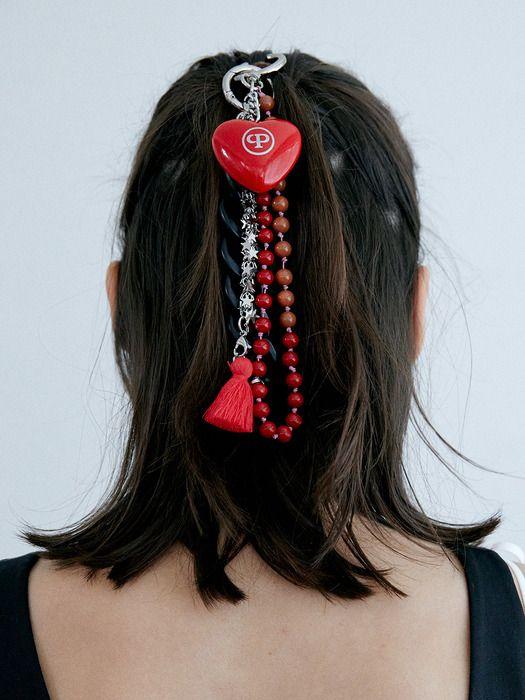 CHRISTIN E PROJECT CP HEART LAYERinG сумка ШАРМ_3ЦВЕТА Black