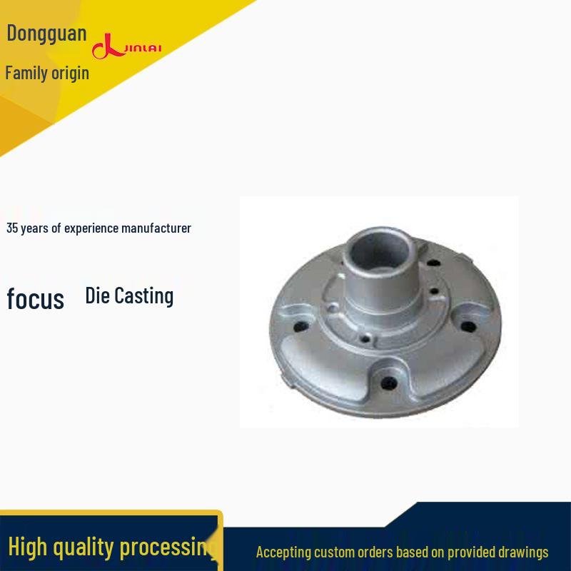 Custom Aluminum Alloy Die Casting & Machining with Surface Treatment Per Specification