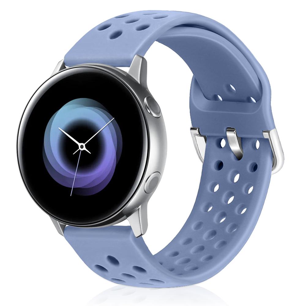 20mm 22mm Silicone Strap For Samsung Galaxy Watch 6/5/4/3/Huawei Watch 4/3/GT2 Sports Bracelet Wristband Amazfit GTR/GTS 4 Band