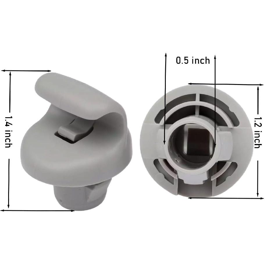 96409BC402 Car Sun Visor Clip Plastic Sun Visor Hook Clip Sun Visor Clip Retainer Compatible with Nissan 350Z Frontier Versa Note Infiniti FX45 G35