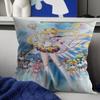 Lovely S-Sailor M-Moon Pillow Covers Cartoon Sofa Decorative Home Double-Sided Printing Short Plush Cute Cushion Cover